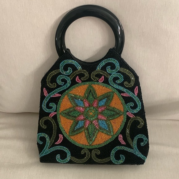 Handbags - Stunning Vintage Beaded Purse